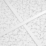 Armstrong Ceiling Tiles; 2x4 Ceiling Tiles - 12 pcs White Ceiling Tiles; Acoustic Ceilings for Suspended Ceiling Grid; CORTEGA 769 Armstrong