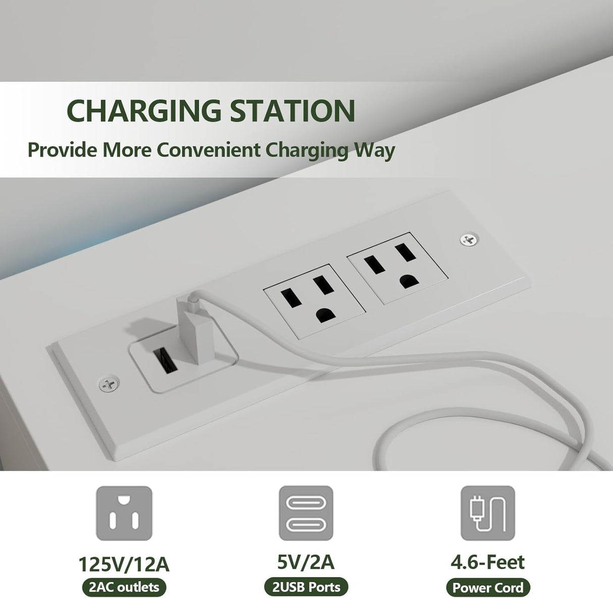 Loomie 9 Drawer White Dresser with Charging Station & Led Lights for Bedroom, Long 63" Triple Wide Dresser TV Stand for TVs up to 75", Large Dressers Organizer with 3 Open Cubbies Loomie