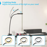 TABU Portable Manicure Nail Table, Foldable Manicure Table with Dust Collector Fan, LED Lamp, 4 Lockable Wheels and Carry Bag, Professional Nail Desk TABU