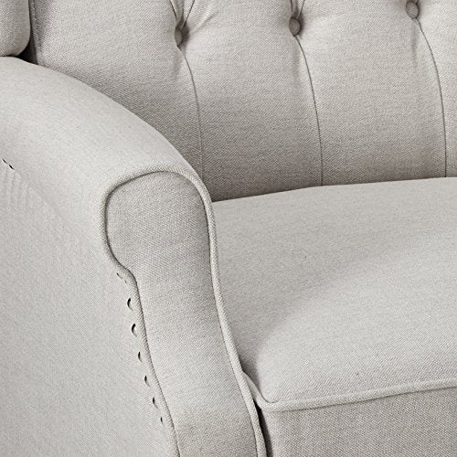 Christopher Knight Home Walter Fabric Recliner, Light Grey Dimensions: 34.75”D x 28.00”W x 41.25”H Christopher Knight Home