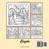 Hidden Garden: A Cute & Comfy Coloring Book for Teens and Adults Featuring Adorable Animals and Nature Scenes for Relaxation and Stress Relief WoodArtSupply