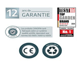 Palram - Canopia Olympia 10' x 24' Patio Cover - White/White Palram