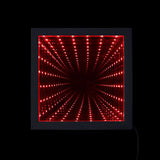 The Geeky Days LED Infinity Wall Mirror Frame with Multi Color Changing Light (38x38cm) The Geeky Days