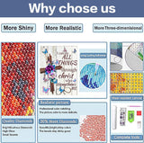 Christ Cross Diamond Painting Kits for Adults-5D Religious Diamond Art for Beginners, DIY Jesus Religious Inspirational Diamond Painting Art Crafts, for Decorating Home Walls and Gifts 12X16Inch Xylogist