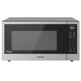 Panasonic NN-SN76LS 1.6 cu.ft Cyclonic Inverter Countertop Microwave Oven 1250Watt Power with Genius Sensor Cooking, 19.44"D x 21.88"W x 11.94"H, Stainless Steel Panasonic