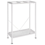 Fish Tank Stand: The Perfect 10 Gallon Metal Aquarium Stand Measuring 22.8" W x 10.6" D x 31.3" H to Fit Your Aquatic Display Needs. (10 Gallon-White) tongmo