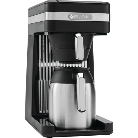 BUNN 55200 CSB3T Speed Brew Platinum Thermal Coffee Maker Stainless Steel, 10-Cup, Black BUNN