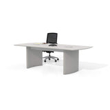 Safco Medina Modern Office Conference Meeting Room Table, 8', Textured Sea Salt Safco