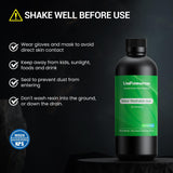 UNIFORMATION Water Washable Resin Easy to Clean Fast UV Curing 3D Printer Resin Photopolymer Low Viscosity Rapid 3D Resin Liquid with High Precision Suit for SLA/LCD/DLP Printing White 1KG Uniformation