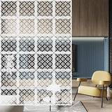 Boshen 24PCS Hanging Room Divider Wall Screen Panel Room Divider Panels Privacy Screen Divider Home Decor for Living Room Bedroom Home Office Restaurant Decor-White02 Boshen
