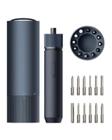 HOTO Electric Screwdriver Rechargeable, 3.6V Cordless Screwdriver Set USB-C, 3 Torque Settings, 1500mAh Battery, LED Light & 12 S2 Metal Bits for Furniture/Electrical Repairs HOTO