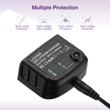 LCS1620 Replacement Charger 20V Lithium Battery Charger for Black&Decker 16V-20V Lithium Ion Battery LBXR20 LBXR20-OPE LB20 LBX20 LBX4020 LB2X4020 LBXR2020-OPE BL1514 LBXR16 UTRBATT