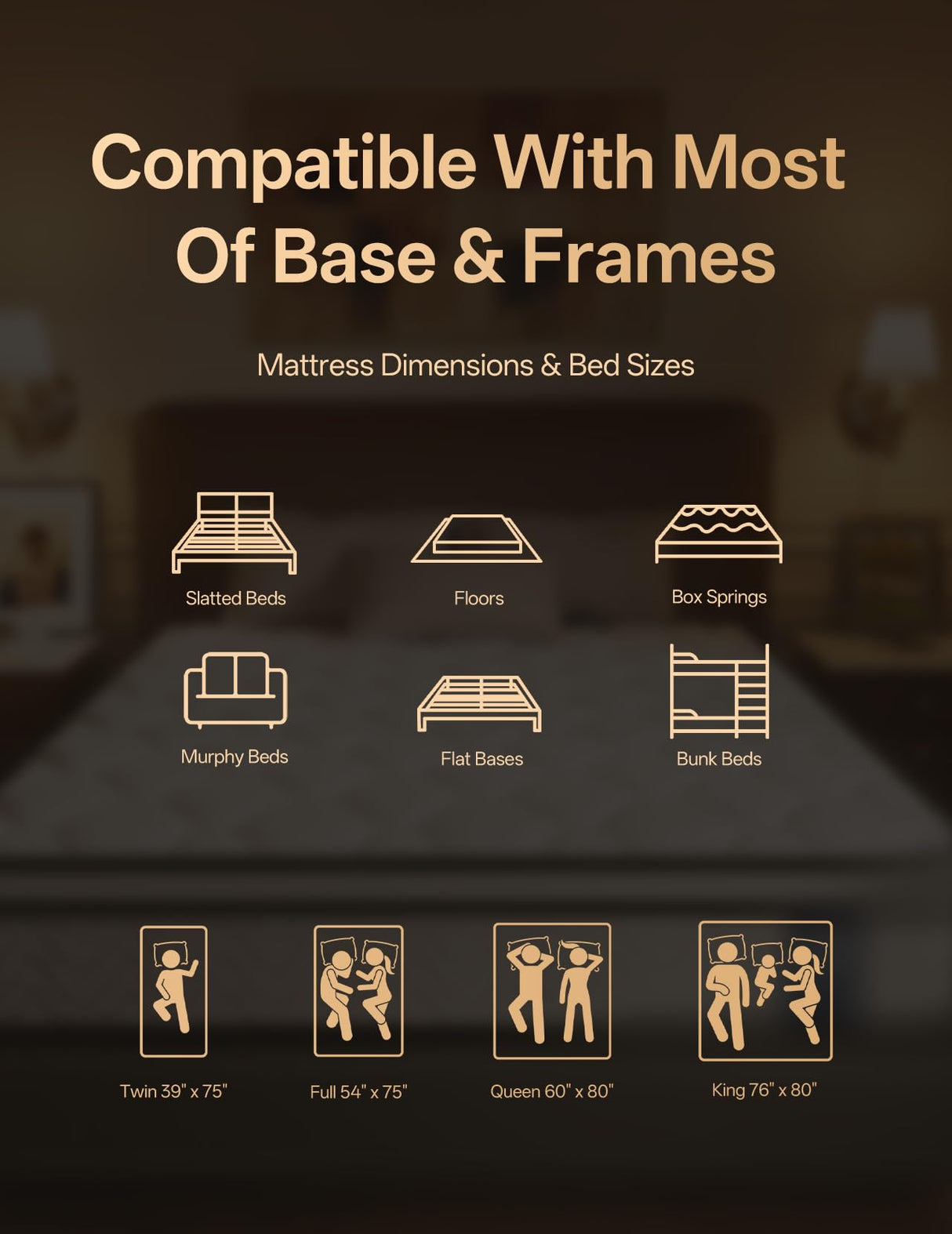 Full Mattress, 10in Memory Foam Hybrid Mattress, Medium Firm and Individually Pocket Springs - Pressure Relief, CertiPUR-US Certified, Motion Isolation-Extra Edge Support. (White, Full, 10, Inches) Om Vasudhare