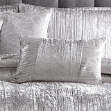 Riverbrook Home Turin Comforter Set, Queen, Silver, 7-Piece Set Riverbrook Home