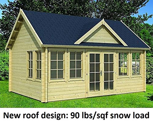 Allwood Spruce Claudia | 209 SQF Cabin Kit, Garden House - WoodArtSupply