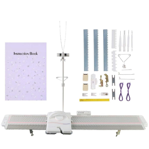 Studio 150 Knitting Machine Rosvola Knitting Machines for Adults, 150 Knitting Machine, 150 Needle ...