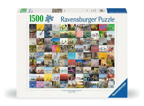 Ravensburger 99 Bicycles and More ... 1500 Piece Jigsaw Puzzle for Adults - 12000697 - Handcrafted Tooling, Made in Germany, Every Piece Fits Together Perfectly Ravensburger