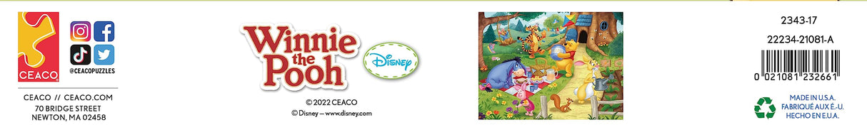 Ceaco - Disney - Together Time - Winnie The Pooh - 400 Piece Jigsaw Puzzle Ceaco