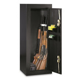 First Watch / Homak 12-Gun Security Cabinet, Gloss Black, HS30103630 Homak