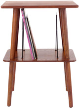 Crosley Manchester Record Player Stand, Media Console with Vinyl Storage, Modern Home Organizer, Paprika Crosley