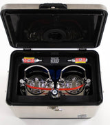 Cooler Keg™ Portable Kegerator Stainless Steel Insulated Cooler Draft System: Refillable Mini Kegs: Draft Beer, Cocktails, Homebrew, Seltzer. Dispenser with Dual taps. 4 CO2 CARTRIDGES Included Cooler Keg