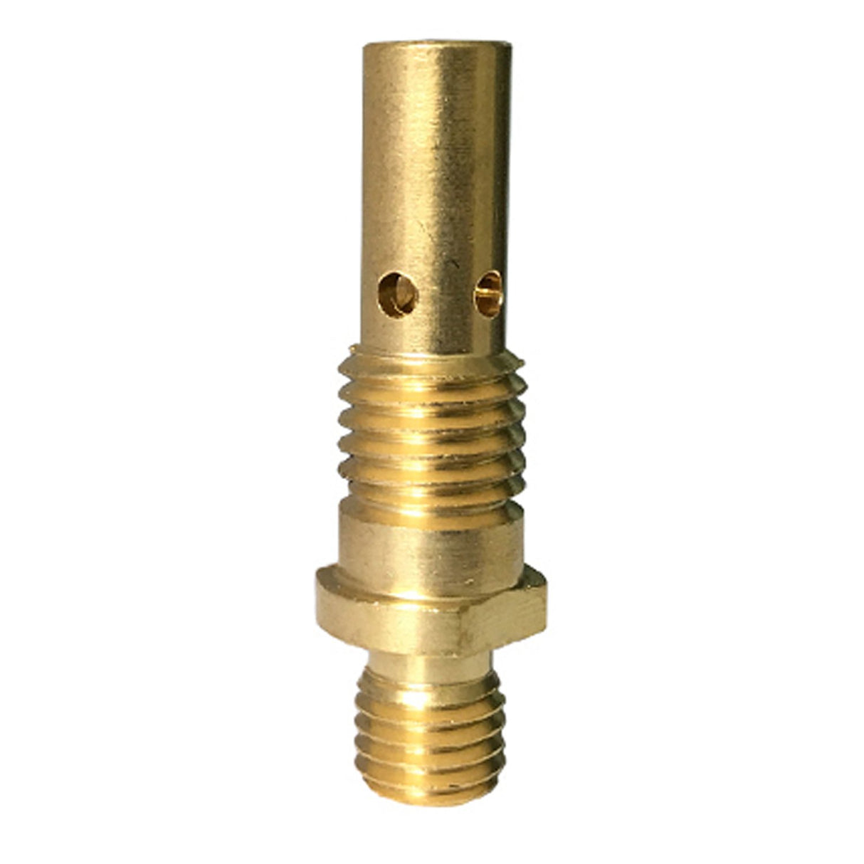 Mig Welding gun accessory 0.035" kit for Lincoln Magnum 100L or Tweco Mini/#1 Mig gun: 20pcs Contact Tips 11-35 0.035" + 2pcs gas nozzles 21-50 1/2" + 2pcs gas diffusers 35-50 Zinger