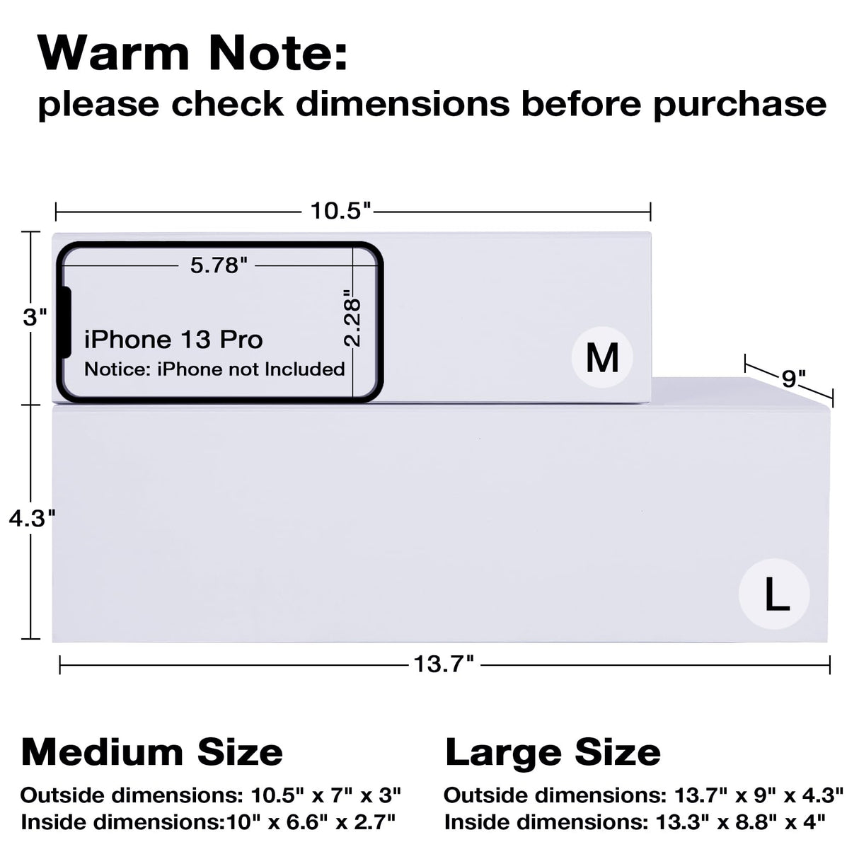 Aimyoo White Collapsible Gift Box with Magnetic Closure Lids 13.8x9x4.3 in, Large Bridesmaid Groomsman Proposal Boxes, Rectangle Present Box for Graduation Birthday Storage 1 Pack Aimyoo