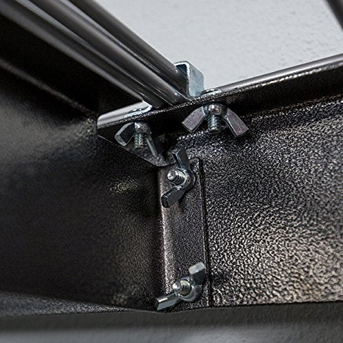 SafeRacks Garage Storage Rack - Hammertone | Steel Shelving Unit | 24" D x 72" W x 84" T SafeRacks