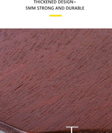 KIILOMP Oval Walnut Wooden Paint Palette 16 * 12inch - Artist Oil Paint Palette Walnut Palettes 30 * 40 for Acrylic Watercolor Oil Paints (Oval 30 x 40 cm) KIILOMP