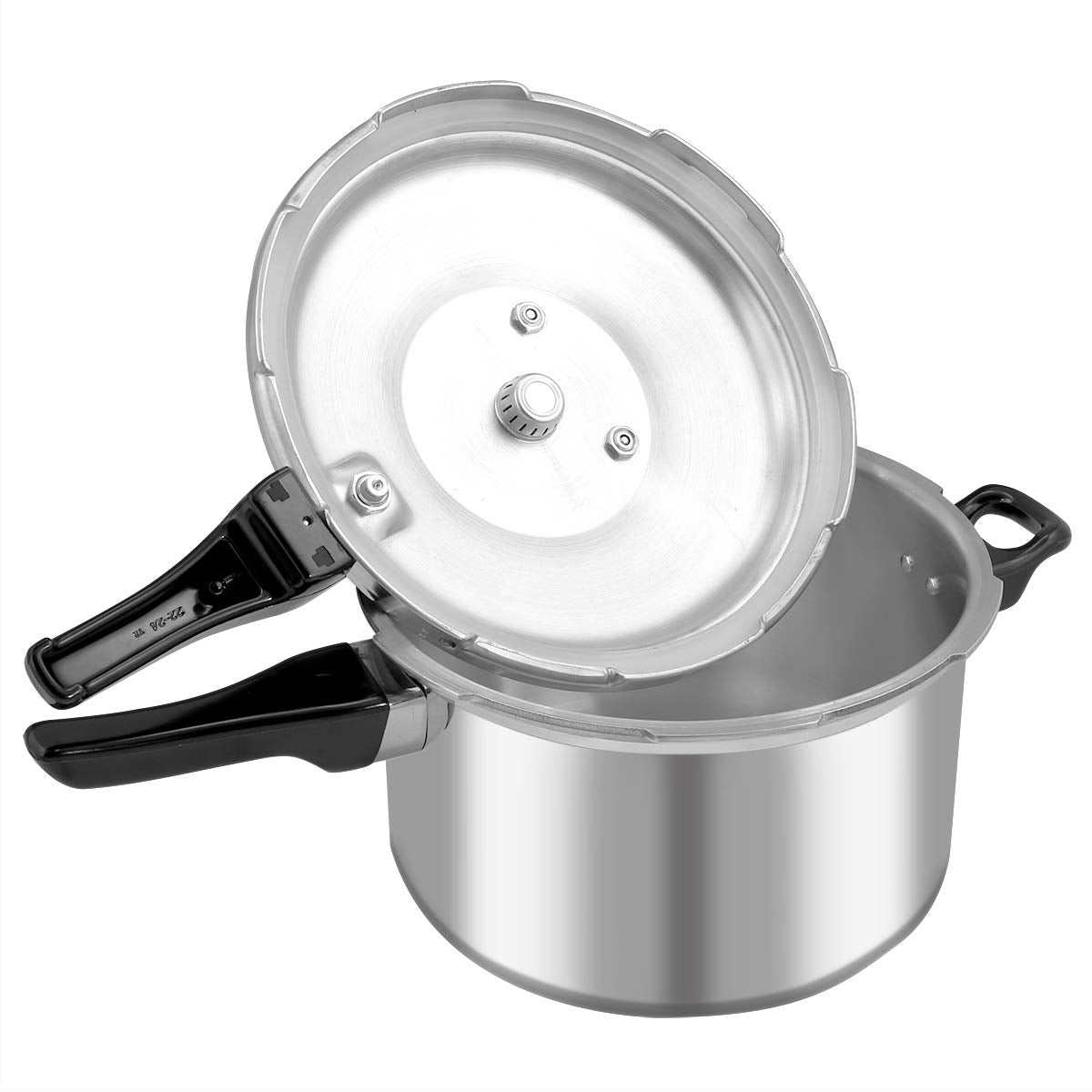 Barton 8Qt Pressure Canner Release Valve Aluminum Canning Pot Cooker Pot Stove Top Instant Fast Cooking Pot Barton
