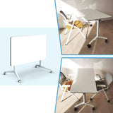 SOIUDNEB 12FT Conference Table, Folding Conference Table Conference Room Tables, Business Style Large Office Meeting Table for Office Conference Room (12ft x 4ft) SOIUDNEB