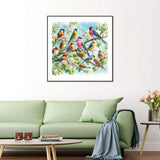 Acudotr Diamond Painting Kits for Adults, 5D DIY Diamond Art Kits for Beginners, Full Drill Diamond Painting Kits for Home Wall Decor, Birds, 12x12 Inch Acudotr