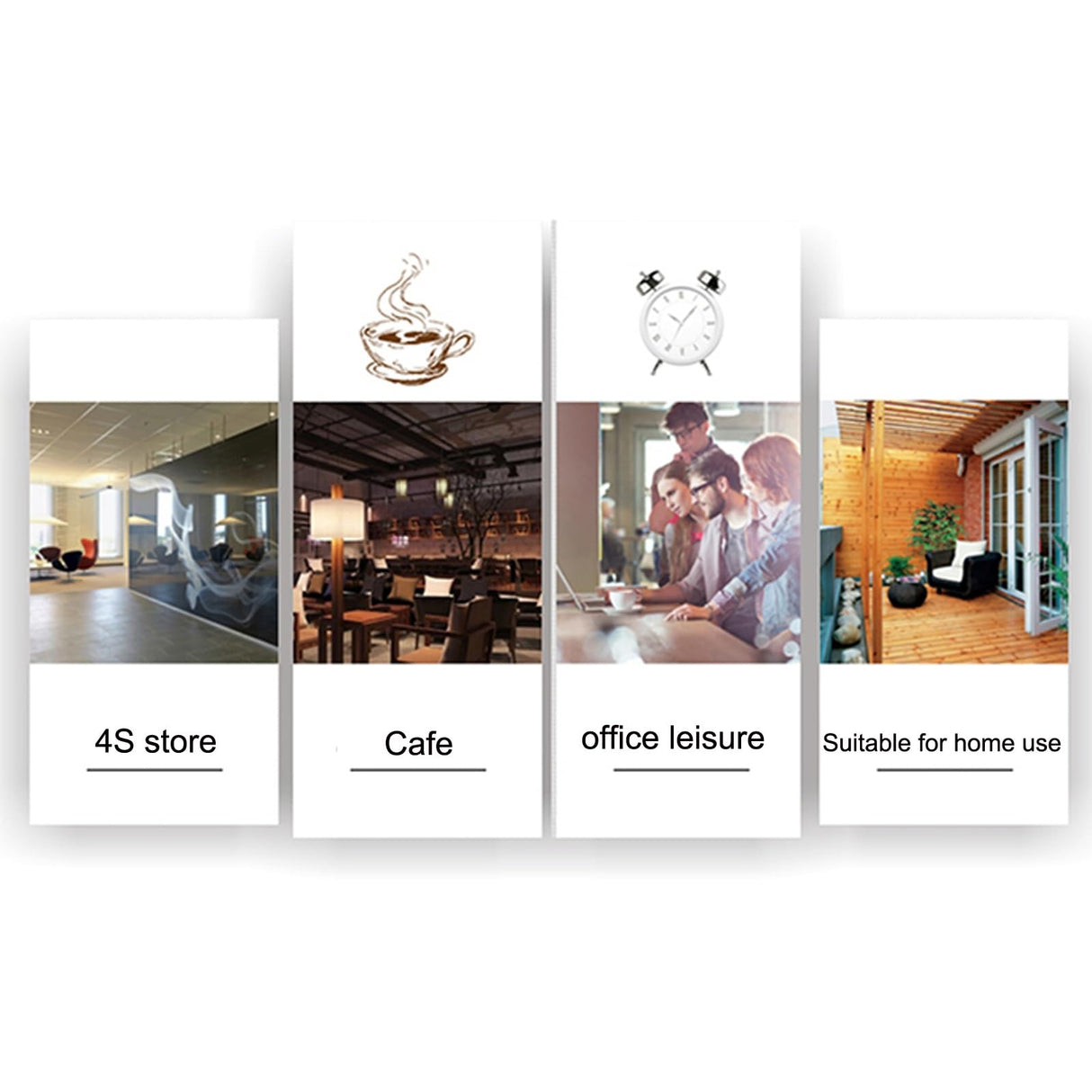 Reception Negotiation Table, Small Conference Room Tables, Business Conference Room Coffee Table, Nordic Negotiation Table And Chair, Office Meeting Room Reception Negotiation 1 Table 4 Chairs ( Color PAKMEZ