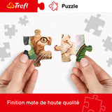 TREFL 500 Piece Jigsaw Puzzle, Cat Family, Animal Puzzle, Sweet Kittens, Simonetta Pirola, Adult Puzzle, Trefl 37425 Trefl