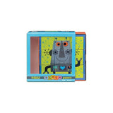 Mudpuppy Outer Space Puzzle to Go, 36 Pieces, 12”x9” – Great for Kids Age 3+ - Colorful Illustrations of Rockets in Space – Packaged in Travel-Friendly Drawstring Fabric Pouch – Perfect for Planes Mudpuppy