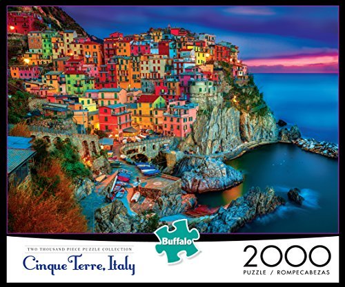 Buffalo Games - Cinque Terre - 2000 Piece Jigsaw Puzzle, Suitable for 14-15 year olds - WoodArtSupply