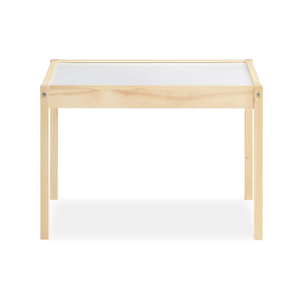 Baby Relax Hunter 3-Piece Kiddy Table & Chair, Natural/White Table Set Baby Relax