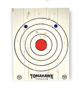 Tomahawk Targets - Large 4-Ring Hanging Axe Throwing Target Board and Knife Throwing Target Board WoodArtSupply