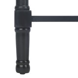 Safavieh Home Collection Allura Black 2-Drawer Bottom Shelf Console Table Safavieh