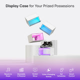 Smart LED Shoe Boxes Sneaker Display Case, Stackable Shoe Storage Organizers, Collection Crate, Figures & Collectibles Showcase (1-Pack Expasion Kit, Requires Stater Kit) Nanoleaf
