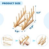 2 PCS Bookshelf For Kids Room, Toddler Bookshelf, Mini Bookshelf, Desktop Shelf, Nursery Book Shelves, Wooden Kids Book Shelf Organize Storage Rack For Living Room, Bedroom, Home Office (Natural) gjulrfu