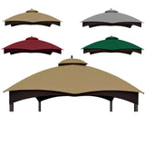 SCOCANOPY Replacement Top for Lowe's Allen Roth 10X12 Gazebo Model #GF-12S004B-1/#GF-12S004BTO/#TPGAZ17-002C (Khaki) SCOCANOPY