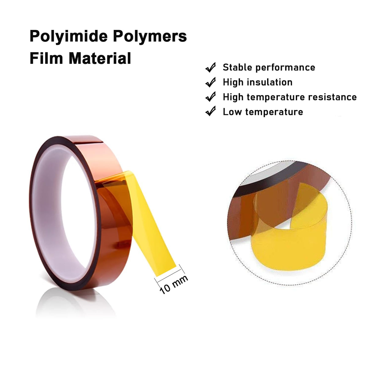 YTFGGY 3 Pack Teflon Sheets for Heat Press 15x15 and 3 Rolls Heat Transfer Tape 10mm Non Stick Transfer Sheet Heat Press Tape Set for Sublimation PTFE Teflon Sheet Heat Resistant YTFGGY