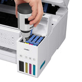 Epson EcoTank ET-2850L Wireless Color All-in-One Printer, Print Scan Copy, 1.44" Color Display, Auto-Duplex Printing, Up to 10.5 PPM, 1200X2400 DPI with Bonus Black Ink Bottle and Printer Cable Epson