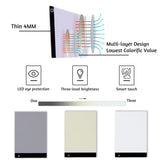 LIRUNQIU 59 Pcs Diamond Painting A4 LED Light Pad Kit, 5D Diamond Painting Accessories Tool Kit Full Drill for Adults and Kids, Supplies Includes Storage Case, Pens,Stand,Pad Board and More LIRUNQIU