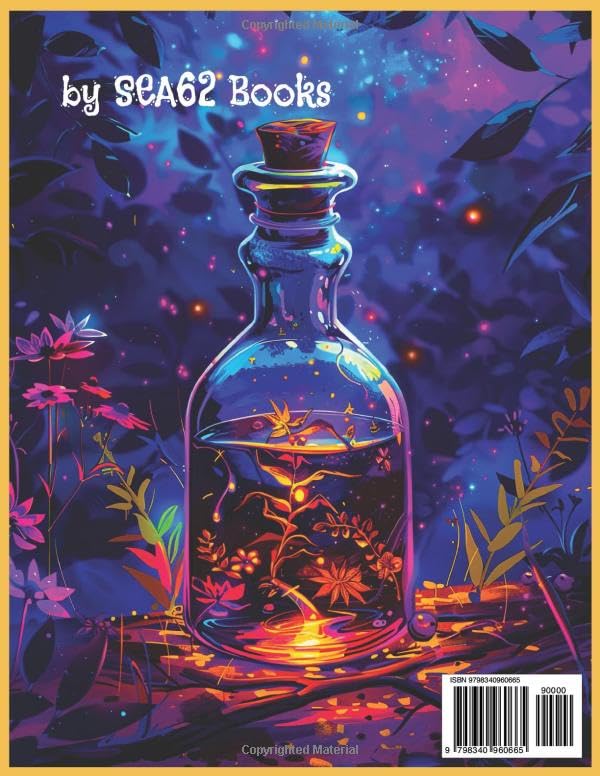 Mystical Potions Coloring Book