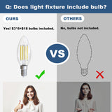 Depuley Farmhouse Chandelier for Dining Room: 6-Light Black Industrial Kitchen Island Pendant Light Fixture with 6 E12 Bulbs - Rustic Candle Chandeliers Vintage Modern Hanging Ceiling Lamp for Bedroom Depuley