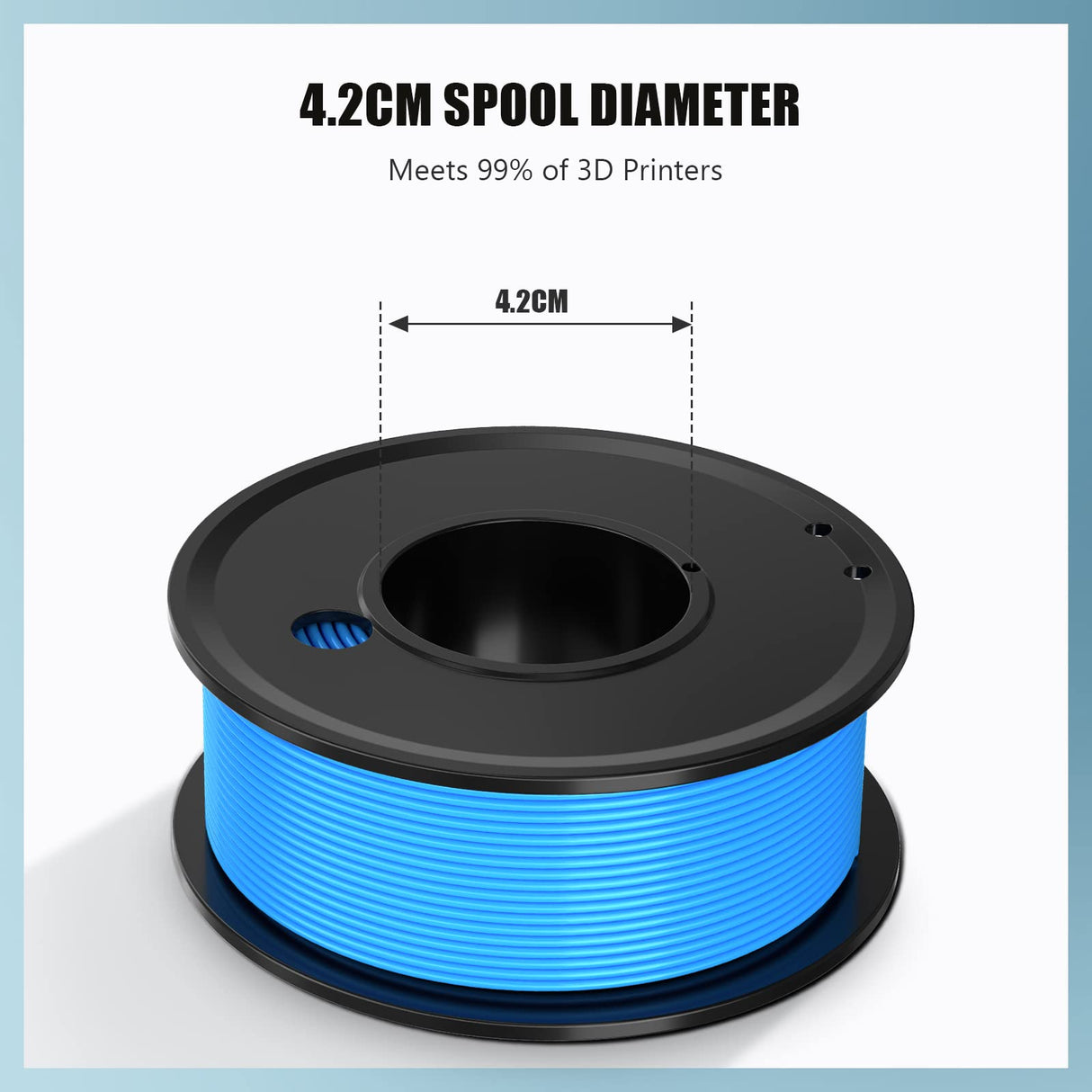 Haosegd 3D Printer Filament PLA 1.75mm 3-D Printing Materials 5 Colors Bundle Print Filimate 1.75 mm Orange Green Blue Yellow Purple Filiment1.75 Accuracy ±0.02mm Fillament Spool Vacuum Pack 250G X 5 Haosegd