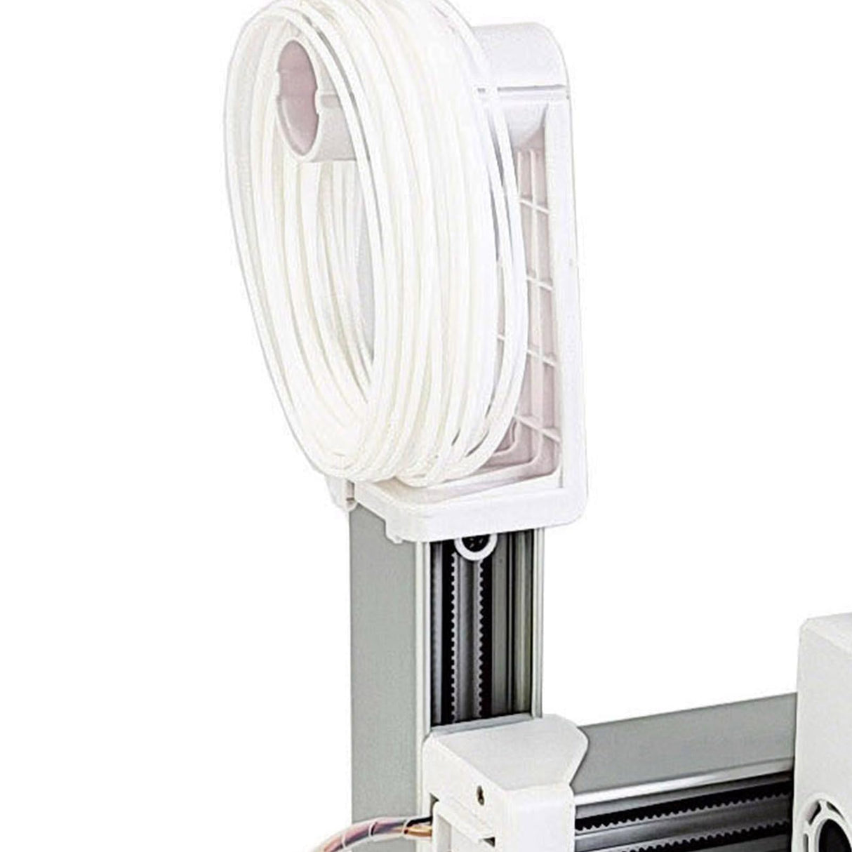 Denash High Accuracy 3D Printer, Beginner Friendly, Compact Size, Fast Heating, Educational Tool, Robust ABS Material, Small 3D Printer with 100x100x100mm Printing Size (White) Denash