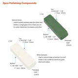 CTISMICE 1200W Jewelry Polisher with Display Screen, Variable Speed Bench Polishing Buffing Machine with Dual Exhaust Fan Blower, Dust Collector, Work Light and Eye Shield for Jewelry, Metal, Wood CTISMICE